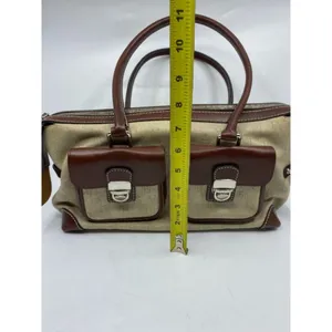 DOONEY & BOURKE Tan Brown Medium Size Doctor Bag thumbnail 3
