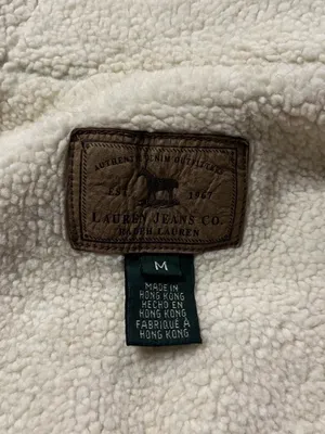 Vintage Lauren Jeans Co. Ralph Lauren Sherpa-lined denim vest thumbnail 6