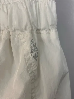 Free People Movement The Way Home High Waisted White Activewear Shorts Large thumbnail 9