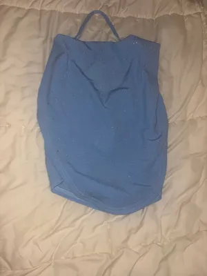 Blue sparkly blouse Size L thumbnail 2