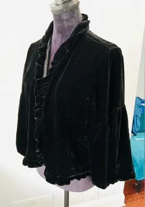 Dressy velvet jacket 🌹🌹 thumbnail 1