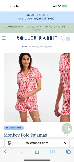 Roller Rabbit Pajamas thumbnail 4