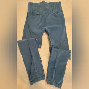 Free People Movement Good Karma Blue Leggings Size M/L thumbnail 7