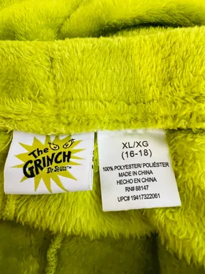 Dr Seuss The Grinch Fuzzy Shorts thumbnail 4