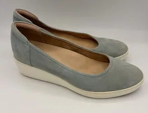Naturalizer Susan wedge platform shoe women’s size 10.5 nautical coastal boating thumbnail 1
