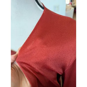 Vintage 70s Rust Orange Red Square Neck Midi Dress & Cardigan Set Boho thumbnail 9