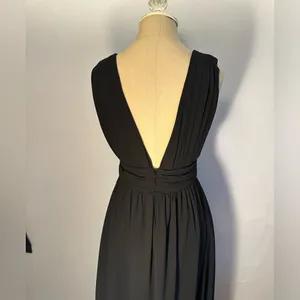 Lulu’s Heavenly Hues Black Maxi Dress size small NWOT thumbnail 7