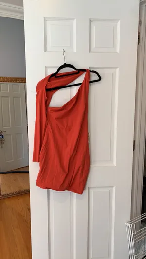 GIGI ONE SHOULDER MINI DRESS thumbnail 5