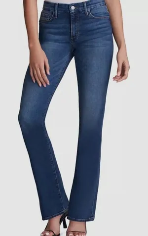 Joe's Jeans | Mid-Rise Bootcut Flare Jeans in‎ Medium Blue size 25 thumbnail 1