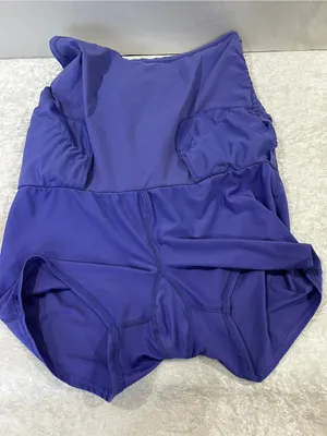 Columbia Omni Shade Skort Skirt Built -On Shorts Purple Size Large Sporty Comfy thumbnail 11