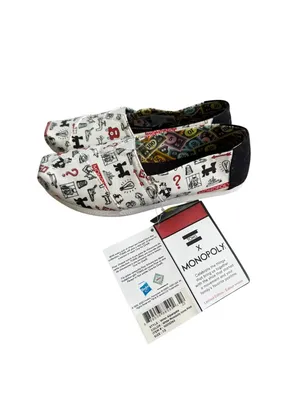 TOMS x Monopoly Women’s Game Board Flats Size 7.5 NEW NWT thumbnail 6