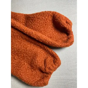 Kirundo Women's Brown Fuzzy‎ Teddy Bear Open Front Cardigan Jacket thumbnail 8