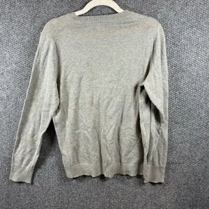 Patagonia Worn‎ Wear Sweater Grey Organic Cotton Woman's Size M thumbnail 5