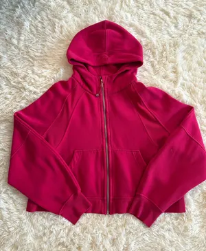 Pink Lululemon Scuba Full Zip thumbnail 1
