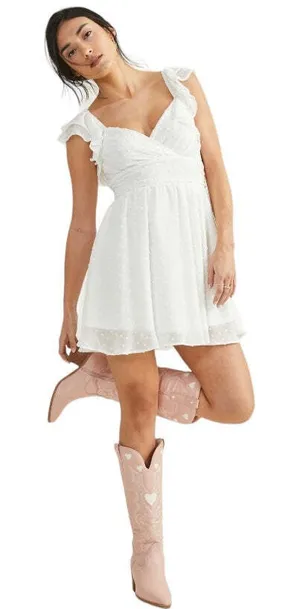 Altard State Graduation Sylvia Dress White thumbnail 1