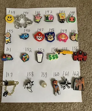 Shoe Charm Various Styles 1pc You Choose thumbnail 1
