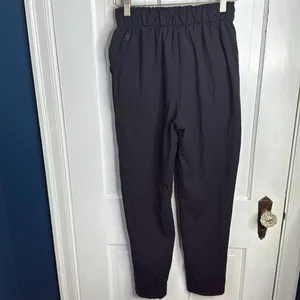 Lululemon Keep Moving Pant 7/8 High-Rise Drawstring Waist in Black W1632 Sz 4 thumbnail 10
