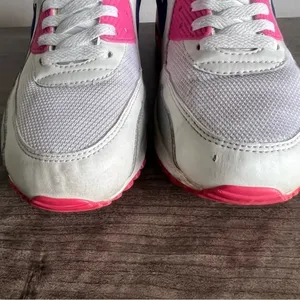 Nike Air Max 90 Laser Pink Women's Shoe Size 9.5 SKU#2552 thumbnail 4