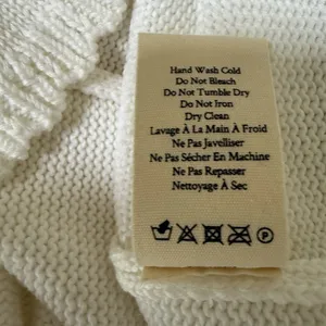 LoveShackFancy‎ Indiana Mini Dress Womens Large Tennis White Embroidered Knit thumbnail 10