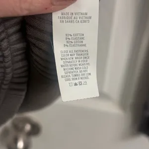 Aerie Charcoal Long Sleeve Henley Top Jrs. thumbnail 5