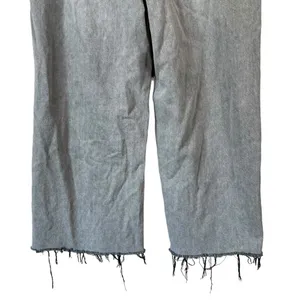 Madewell LOW-RISE SUPERWIDE-LEG Frayed Crop Jeans thumbnail 12