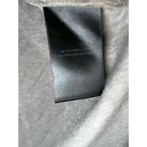 Lafayette 148 Gray Double V Neck Asymmetrical Long Sleeve Tunic Top Size Small thumbnail 9