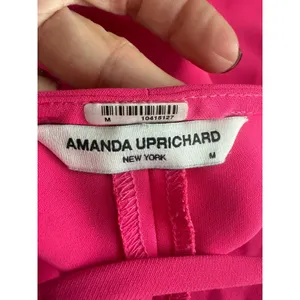 Amanda Uprichard Halter Top Women's Medium Pink Spaghetti Strap #FF7-1 thumbnail 3