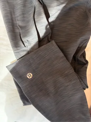 lululemon athletica High-Rise Heather Dark Gray Leggings thumbnail 3