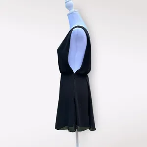 Show me your Mumu Black Corinne Crossover Mini Dress NWT‎ Size XS Dance Party thumbnail 4