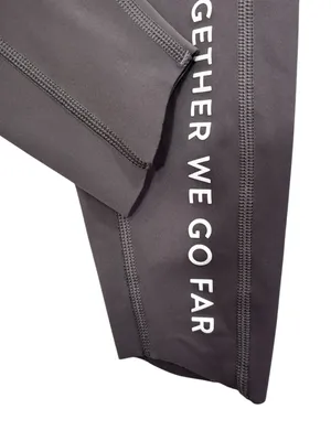 Peloton Essential Tulip Together We Go Far Gray Athletic Leggings Size Small thumbnail 5