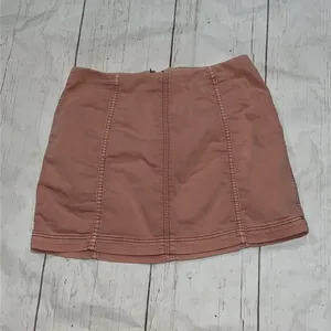 Free people pink short skirt thumbnail 2