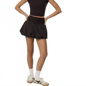 AE OFFLINE By Aerie Real Me Bubble Skort American Eagle NWT True Black Small thumbnail 3