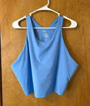 MTA Sport Blue athletic tank top thumbnail 1