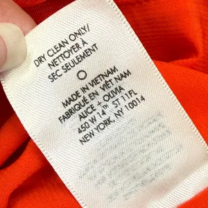 Alice + Olivia Red Ruched Mesh Mini Dress Spaghetti Strap Size‎ 6 Bodycon Zipper thumbnail 10