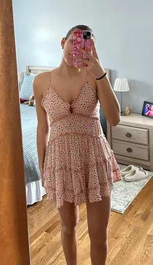 Boutique Dress Multi Size L thumbnail 1