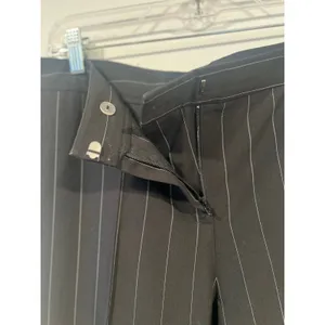 Kenneth Cole Women’s 2pc Striped Suit Black Business Casual Corpcore XL thumbnail 11