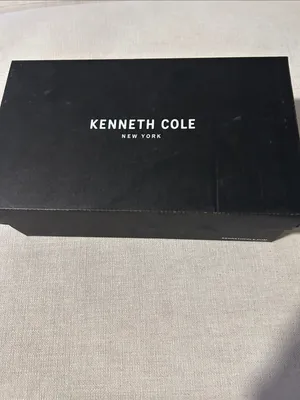 Kenneth Cole New York Umi Pom Pom Pumps, Black Satin. size 7.5, NEW with Box thumbnail 5
