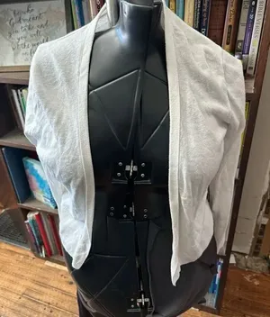 J Crew elevated basics minimalist lightweight white S cardigan thumbnail 1