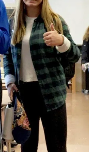 Hollister boyfriend fit flannel thumbnail 4