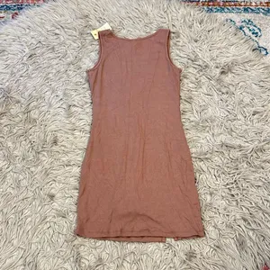 NWT Popilush Shapewear Modal Sculpting Mini Tank Dress size large thumbnail 6