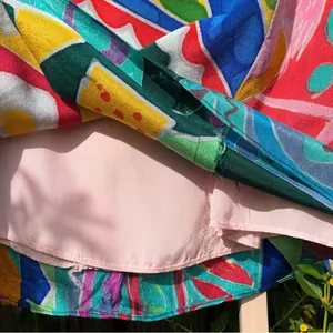 Ralph Lauren Abstract Silk Print Sundress S thumbnail 4