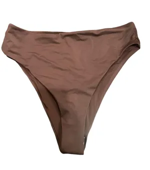 Skims Swim Mid Waist Bikini Bottoms Cocoa Xl Nwt thumbnail 2