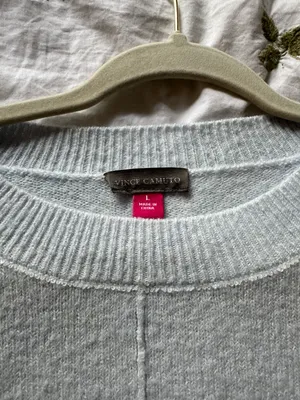 Vince Camuto Blue Sweater thumbnail 2