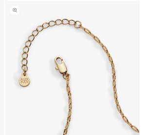 ALEX AND ANI Evil Eye Triple Charm Necklace thumbnail 5