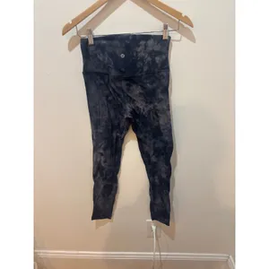 Lululemon Align High Rise Pant 25 Diamond Dye Graphite Grey‎ Bronze Size 6 thumbnail 2