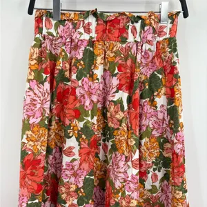 Zingara Swimwear Floral Vibrant Beach Pink Flowing Y2K Bohemian Size Small 26 thumbnail 3