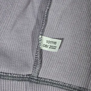Outdoor Voices Earl Grey Ribbed Cardigan XS Snap Front‎ Long Sleeve Athleisure thumbnail 5