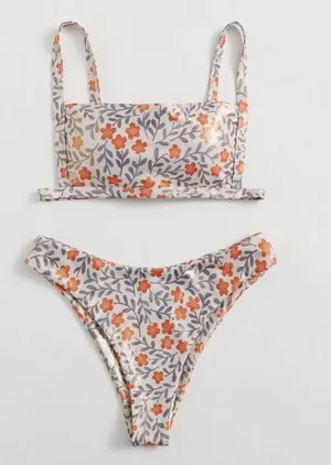 Floral Bikini Multi thumbnail 1