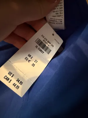 Gilly Hicks Top Corset Blue thumbnail 3