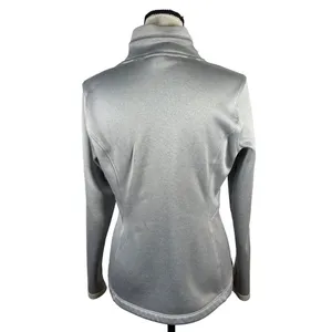 The North Face Gray Full Zip Fleece Jacket Women’s Medium thumbnail 2